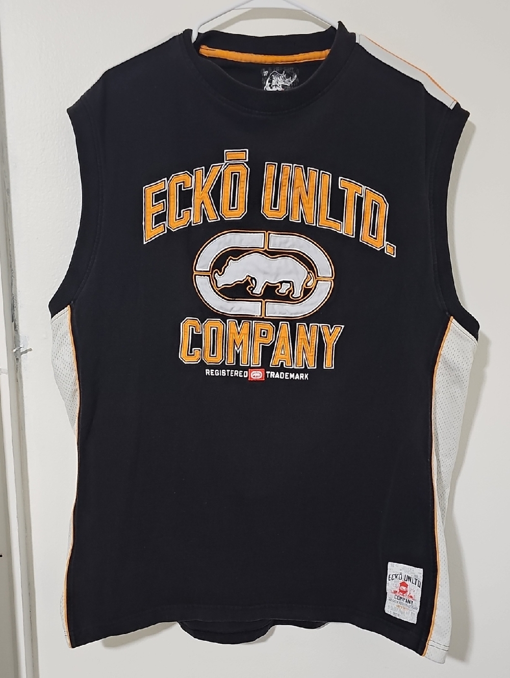 Y2K Ecko Unltd Sleeveless Streetwear Shirt XXL